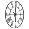 Sleek Iron Wall Clock