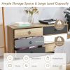 Multipurpose 6 Drawer Double Dresser