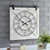Barn Door Wall Clock