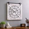 Barn Door Wall Clock