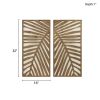 Birch Palm Wall Set