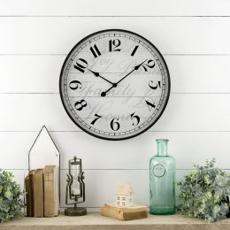 Farmhouse Inspirations Wall Clock