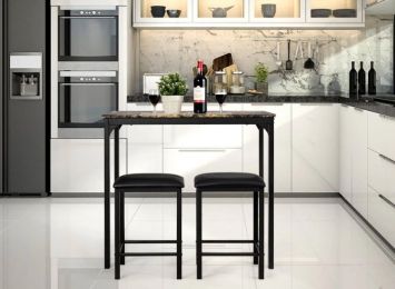 Brown Counter Height Dining Set