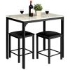 White Counter Height Dining Set