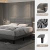 Gray Moby Full Size Bed Set