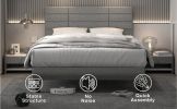 Gray Moby Full Size Bed Set
