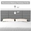 Gray Moby Full Size Bed Set