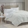 Reversible HeiQ Smart Temperature Down Alternative Blanket Ivory Full/Queen