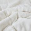 Reversible HeiQ Smart Temperature Down Alternative Blanket Ivory Full/Queen
