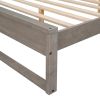 Queen Antique Gray Bed Set