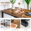 Rustic Bench Dining Set