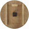 Shabby Farmhouse Wood Wall Clock