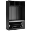 U-Can 5-in-1 Hall Tree, Entryway Shoe Bench