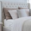 Organic Silky White Queen Sheet Set