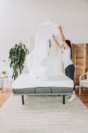 White Microfiber Full Sheet Set