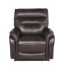 Power Plus Leather Recliner