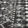 Charcoal Gray Moroccan Area Rug