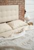 Cream Microfiber Twin Sheet Set