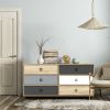Multipurpose 6 Drawer Double Dresser