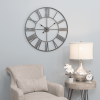 Sleek Iron Wall Clock