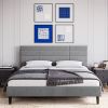 Gray Moby Full Size Bed Set