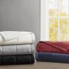 Reversible HeiQ Smart Temperature Down Alternative Blanket Ivory Full/Queen