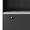 U-Can 5-in-1 Hall Tree, Entryway Shoe Bench