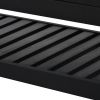 U-Can Hall Tree Entryway Storage Bench, 3-in-1 Design