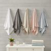 Spa Waffle Cotton Bath Towel 6 Piece Set-Charcoal