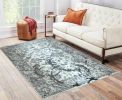 Elegant Silver Grey Area Rug