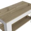 White Oak Storage Shoe Bench