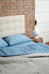 Sapphire Microfiber Twin Sheet Set