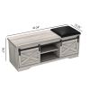 Barn Door Shoe Bench